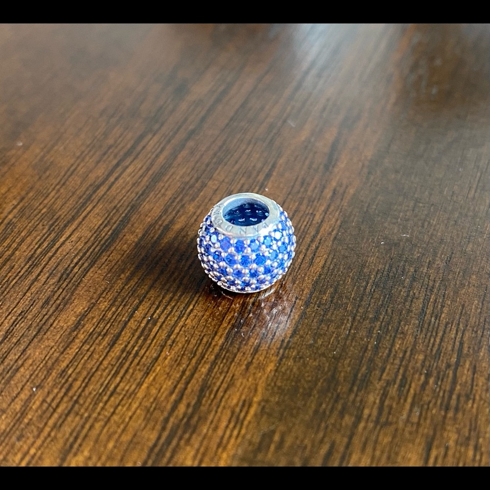Pandora Round Sapphire Charm
